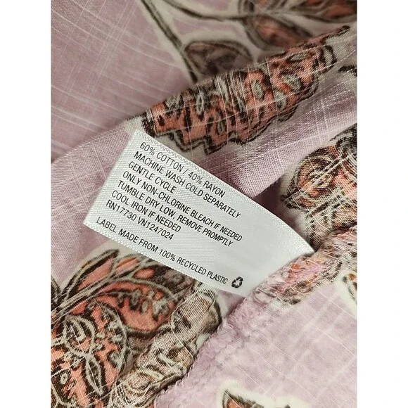 Knox Rose XL | Boho Peasant Prairie Western Ditsy Floral Bubble Sleeve Dress - Picture 6 of 7